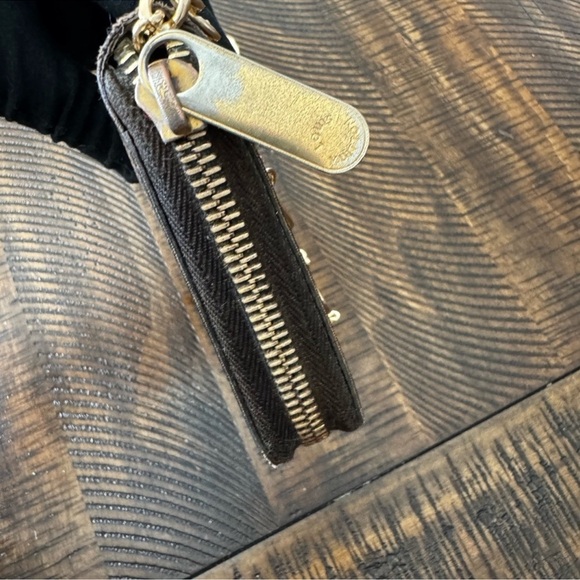 Louis Vuitton DAMIER full zip long wallet brown preloved will fit cell phone - Picture 5 of 17